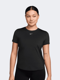 Nike One Classic Df Women Training T-Shirt Black/White