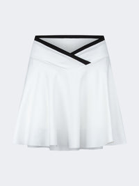 Oil And Gaz Stretchy Women Lifestyle Skirt White