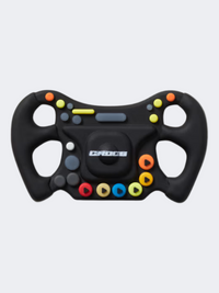 Crocs Race Car Steering Wheel Unisex Lifestyle Pins Multicolor