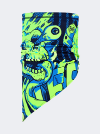 Buff Tech Fleece Bandana Fizzsku Unisex Skiing Bandana Yellow Fluor