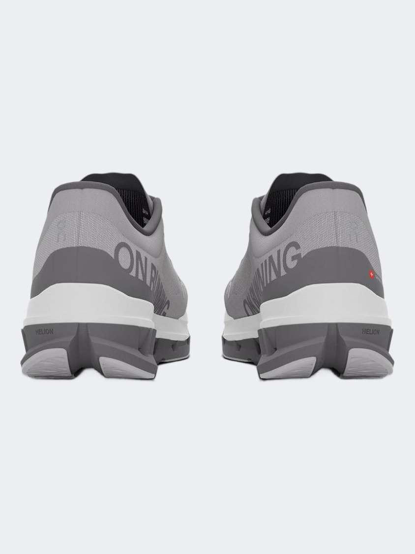On Cloudflow 5 Men Running Shoes Alloy/Rock