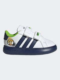 Adidas Pixar Toy Story Grand Court 3.0 Bubble Infant-Boys Sportswear Shoes White/Dark Blue