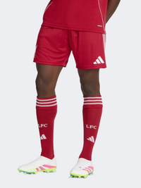 Adidas Liverpool Fc 25/26 Home Men Football Short Strawberry Red