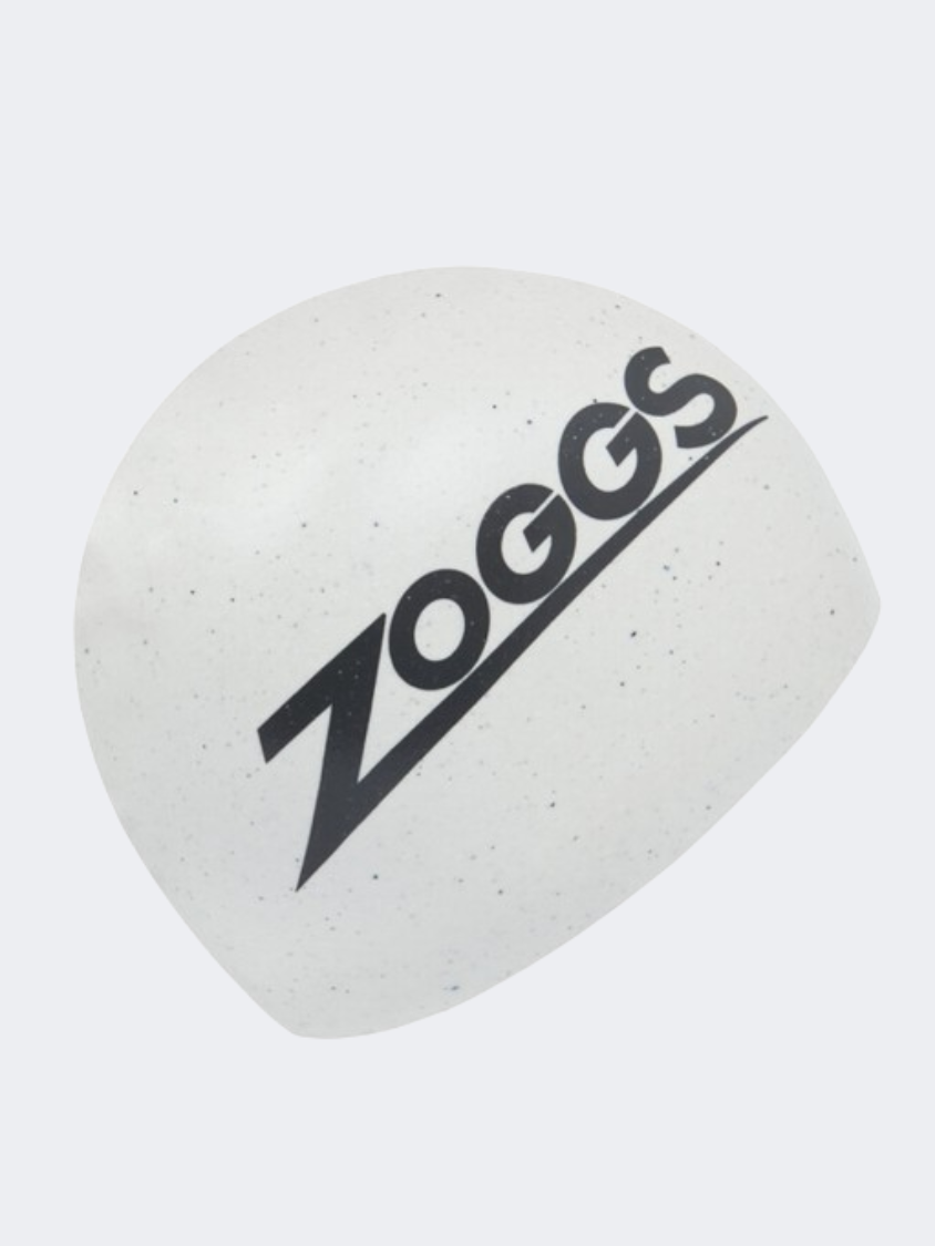 Zoggs Easy Fit Eco Unisex Swim Cap White
