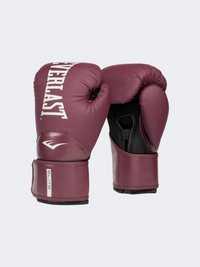 Everlast Elite 2 Unisex Boxing Gloves Burgundy