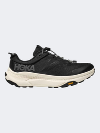 Hoka Transport Men Running Shoes Black/Alabaster