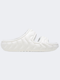 Crocs Classic Cozzzy Overpuff Unisex Lifestyle Slippers White