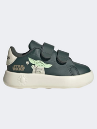 Adidas X Stars Wars Advantage Mandalori Infant Boys Sportswear Shoes Legend Ivy/Off White