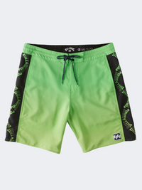Billabong D Bah Lo Tide Men Beach Swim Short Neon Lime