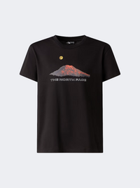 The North Face Mountain Night Relaxed Boys Lifestyle T-Shirt Black