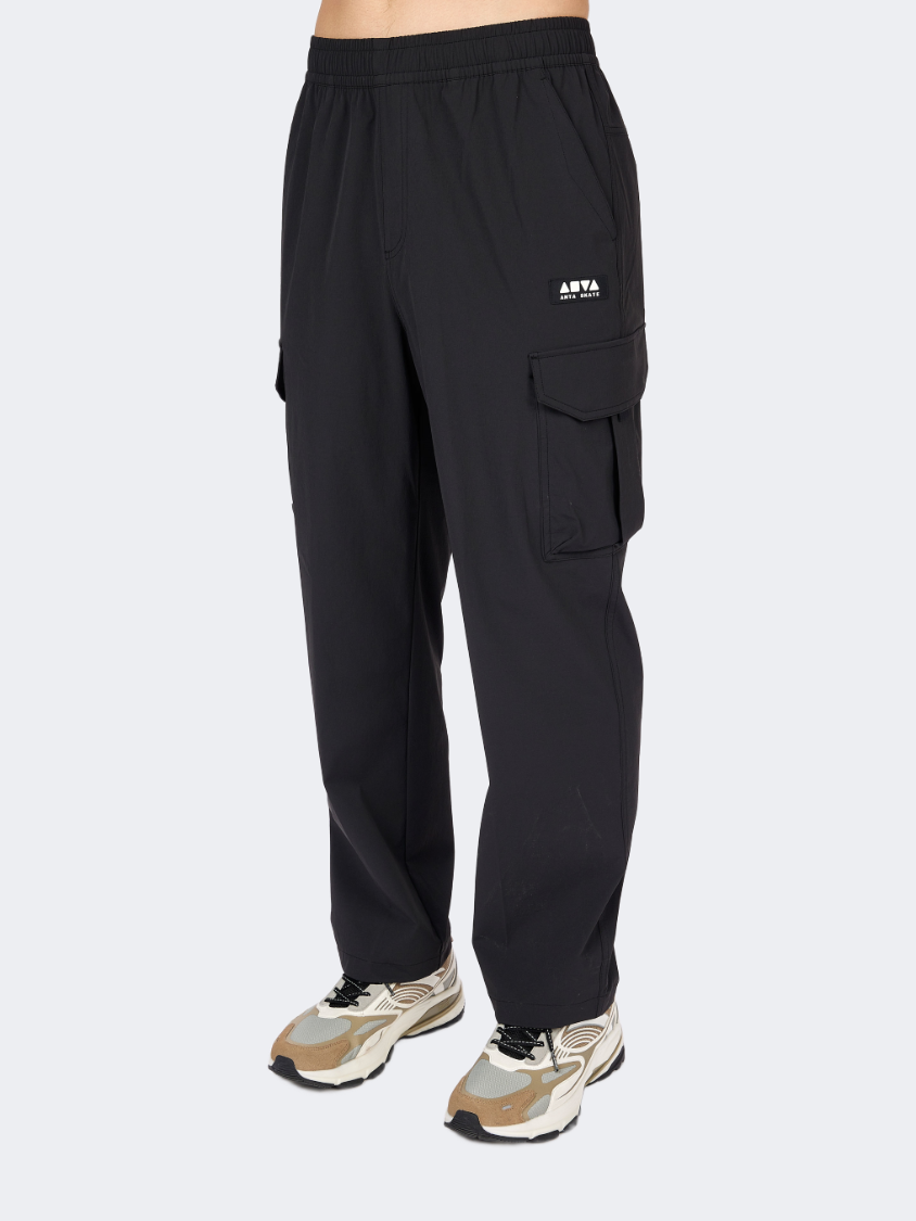 Anta Skater Family Woven Men Lifestyle Pant Black