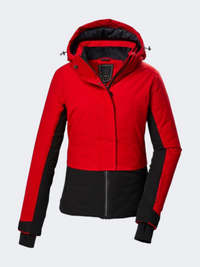 Killtec Ksw 105 Women Skiing Jacket Red