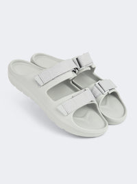 Oil And Gaz Comfortable Men Beach Slide Grey