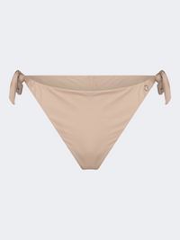 Oil And Gaz Comfortable Women Beach Tie Side Bottom Beige