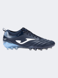 Joma Numero-10 25 Artificial Grass Men Football Shoes Navy Blue