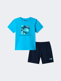 The North Face Box Nse Play Regular Boys Lifestyle Set Blue
