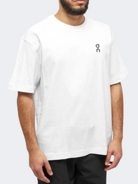 On Club Men Lifestyle T-Shirt White
