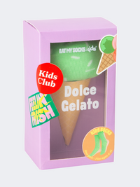Eat My Socks Dolce Gelato Kids-Girls Lifestyle Sock Multicolor