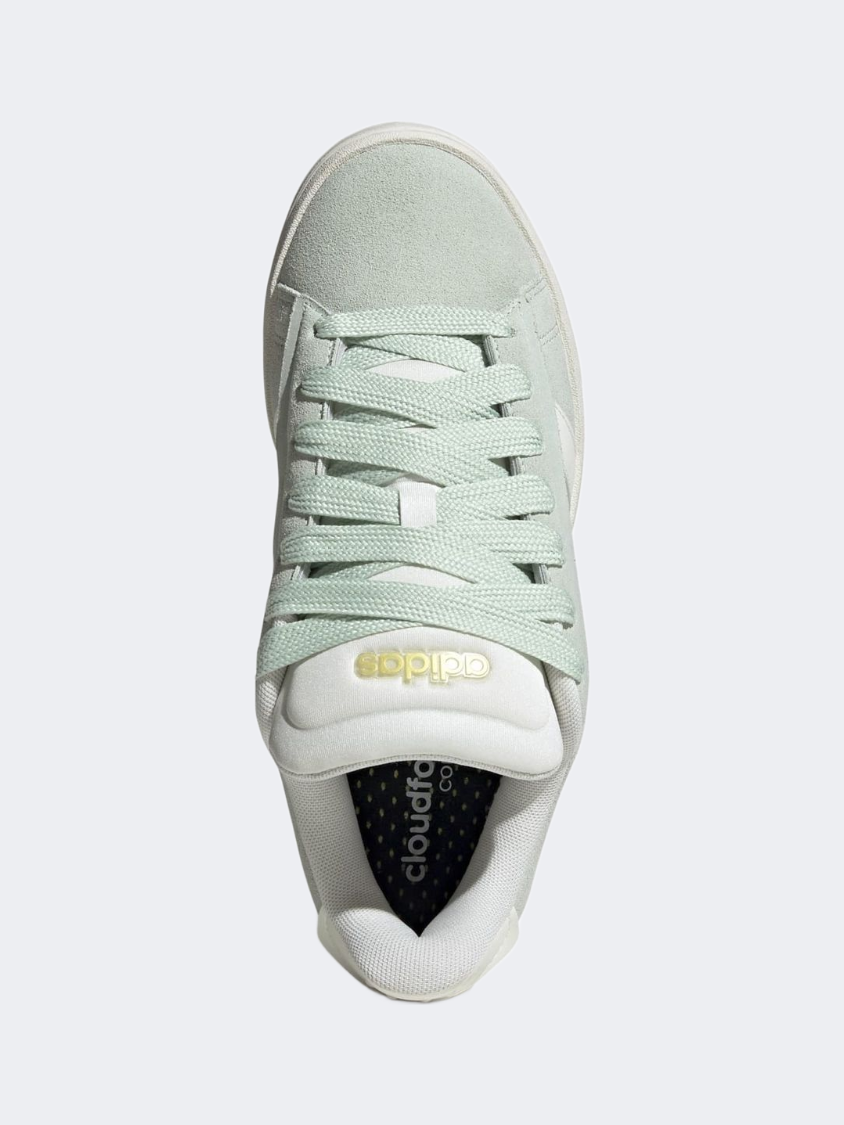 Adidas Grand Court Alpha Women Sportswear Shoes Green/Off White