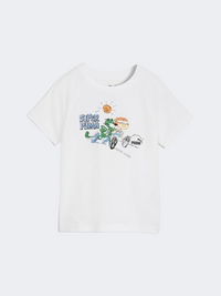 Puma Super Boys Lifestyle T-Shirt White