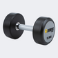 Irm-Fitness Factory Pvc Dumbbell With Logo Printing 12.5Kg Grey