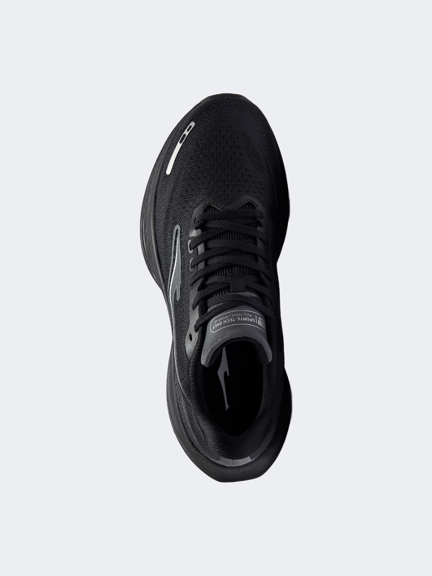 Erke Men Running Shoes Black/Charcoal