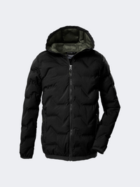 Killtec Kow 229 Quilted Boys Skiing Jacket Black