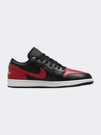 Nike Air Jordan 1 Low Men Lifestyle Shoes Black/Red