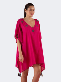 Amelie Effortless Women Beach Dress Blue