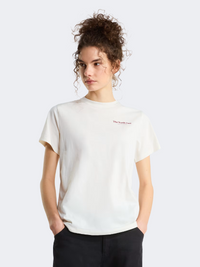 The North Face Monte Regular Graphic Women Lifestyle T-Shirt White Dune