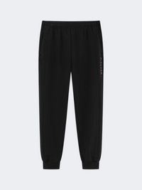 Erke Knitted Cropped Women Training Pant Black