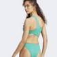 Adidas Sportswear Women Swim Bikini Set Court Green/Silver