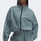 Under Armour Rival Swoven Women Lifestyle Jacket Jasper Blue