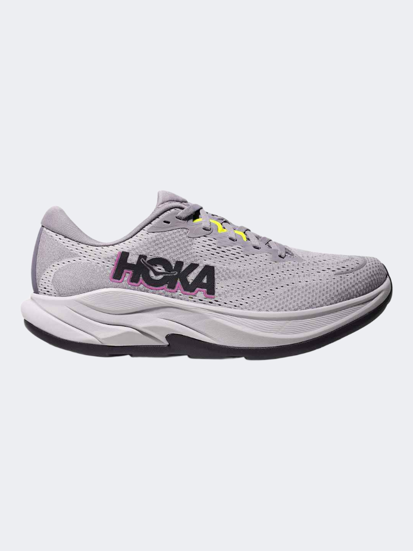 Hoka Rincon 4 Women Running Shoes Grey Skies