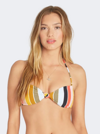 Billabong High On Sun Women Beach Bra Multicolor