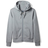 Oil And Gaz Full Zip Hoody Women Lifestyle Grey Glww04