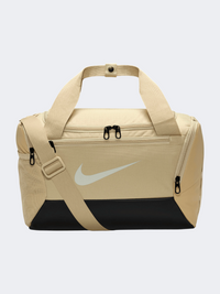 Nike Brasilia 9.5 Unisex Training Duffel Bag Extra-Small Khaki/Black