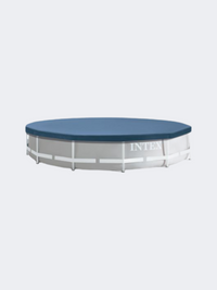 Intex 3.66 M x 25 Cm Round Pool Beach Cover Navy Blue