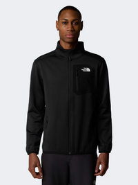 The North Face Crest Full Zip Men Hiking Fleece Black