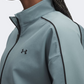 Under Armour Rival Swoven Women Lifestyle Jacket Jasper Blue