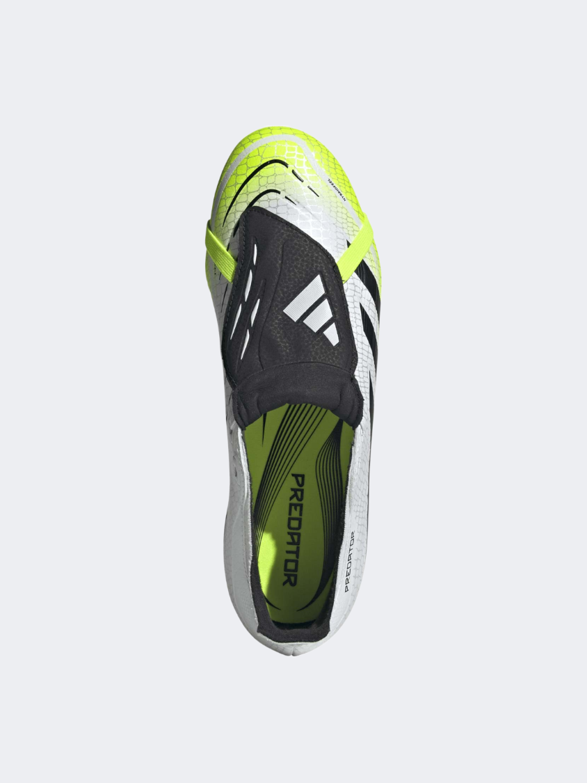 Adidas Predator League Ft Men Football Shoes White/Black/Lime