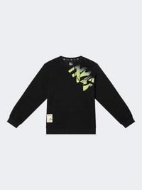 Erke Pullover Kids-Boys Basketball Sweatshirt Black