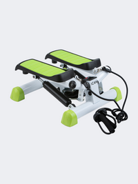 Irm-Fitness Factory Mini Swivel Stepper With Expanders Green/White