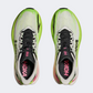 Hoka Mach X 3 Women Running Shoes White/Neon Lime