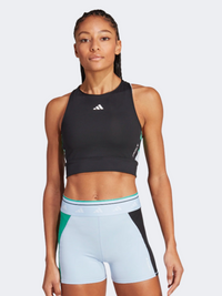 Adidas Techfit Colorblock Cropped Women Training Tank Black
