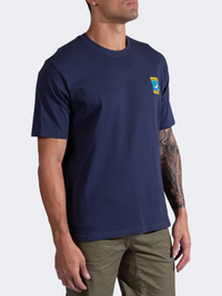 La Sportiva Moon Patch Men Climbing T-Shirt Night Sky/Lake