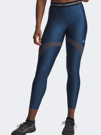 Under Armour Heatgear Mesh Women Training Tight Blue