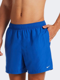 Nike Essential 5" Lap Volley Men Beach Swim Short Blue