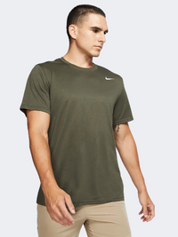 Nike Dri-Fit Men Training T-Shirt Silver/Black