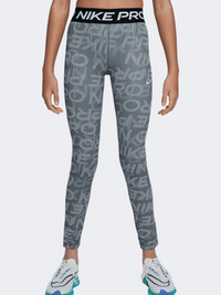 Nike Pro Dri-Fit Girls Training Tight Grey/White